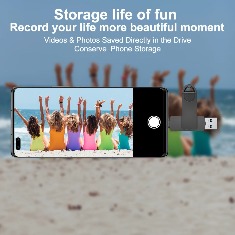 USB-C Flash Drive for Phones and Computers - photo transfer, backup – additional product view 10