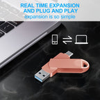 USB-C Flash Drive for Phones and Computers - photo transfer, backup – additional product view 14