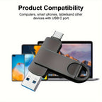 USB-C Flash Drive for Phones and Computers - photo transfer, backup – main product view