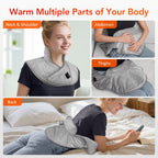 USB Neck and Shoulder Heating Pad detail view 7 for Australian shoppers