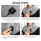 USB Neck and Shoulder Heating Pad detail view 10 for Australian shoppers