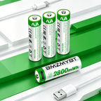 USB Rechargeable Battery Set detail view 7 for Australian shoppers