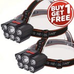 USB Rechargeable LED Headlamp main product view for Australian shoppers