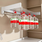 Wall-Mounted Foldable Clothes Drying Rack - Space-Saving – alternate design view