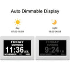 Wall-Mounted Large-Screen Digital Calendar Alarm Clock - wall or desk – additional product view