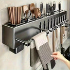 Wall-Mounted Utensil Rack for organised Australian kitchens