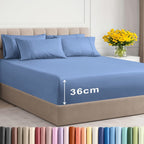 Warm Bed Sheet Set – 2200TC 3-Piece 36cm Deep-Pocket Bedding – additional product view 12