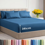Warm Bed Sheet Set – 2200TC 3-Piece 36cm Deep-Pocket Bedding – main product view