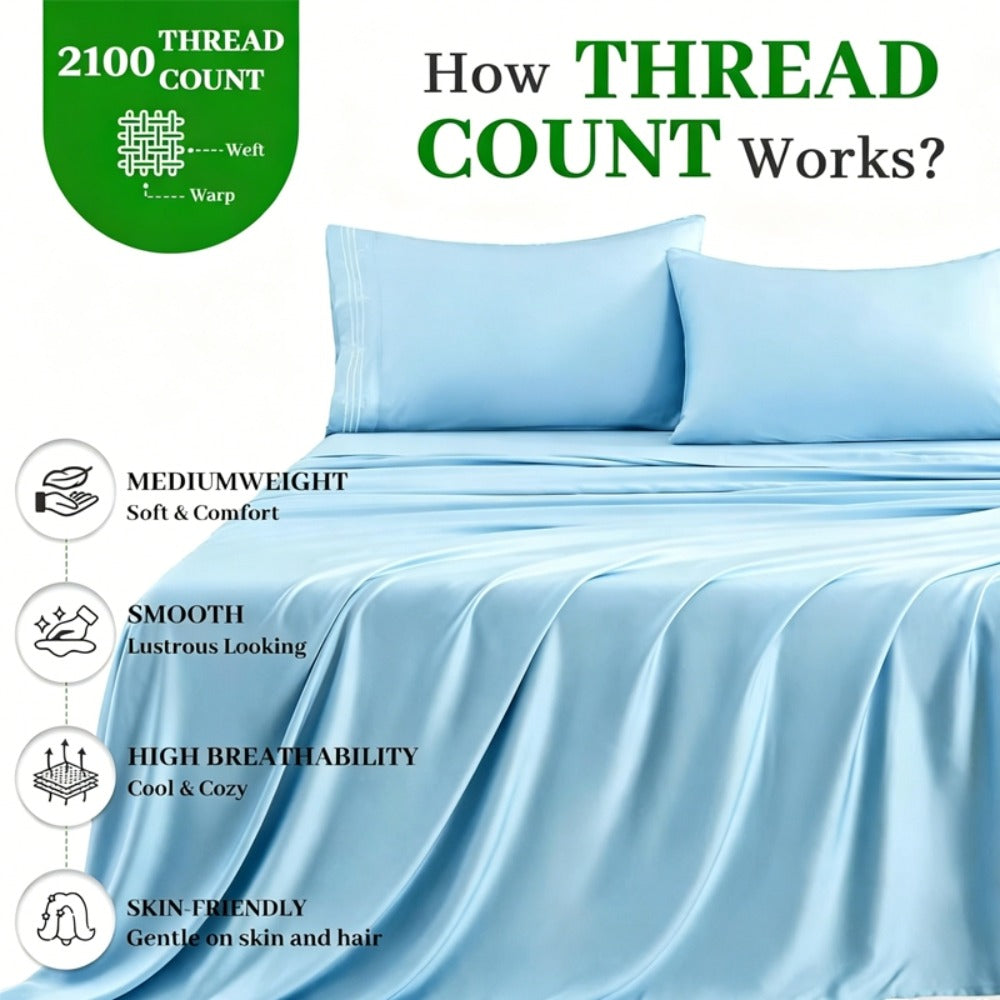 Deep-Pocket Bed Sheet Set detail view 14 for Australian shoppers