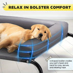 Washable Cooling Dog Bed with Pillows product detail 6