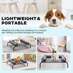 Washable Cooling Dog Bed with Pillows product detail 11