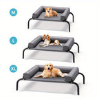 Washable Cooling Dog Bed with Pillows product detail 15