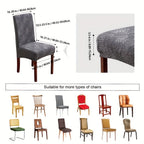 Washable Dining Chair Slipcover for Living Spaces product detail 4