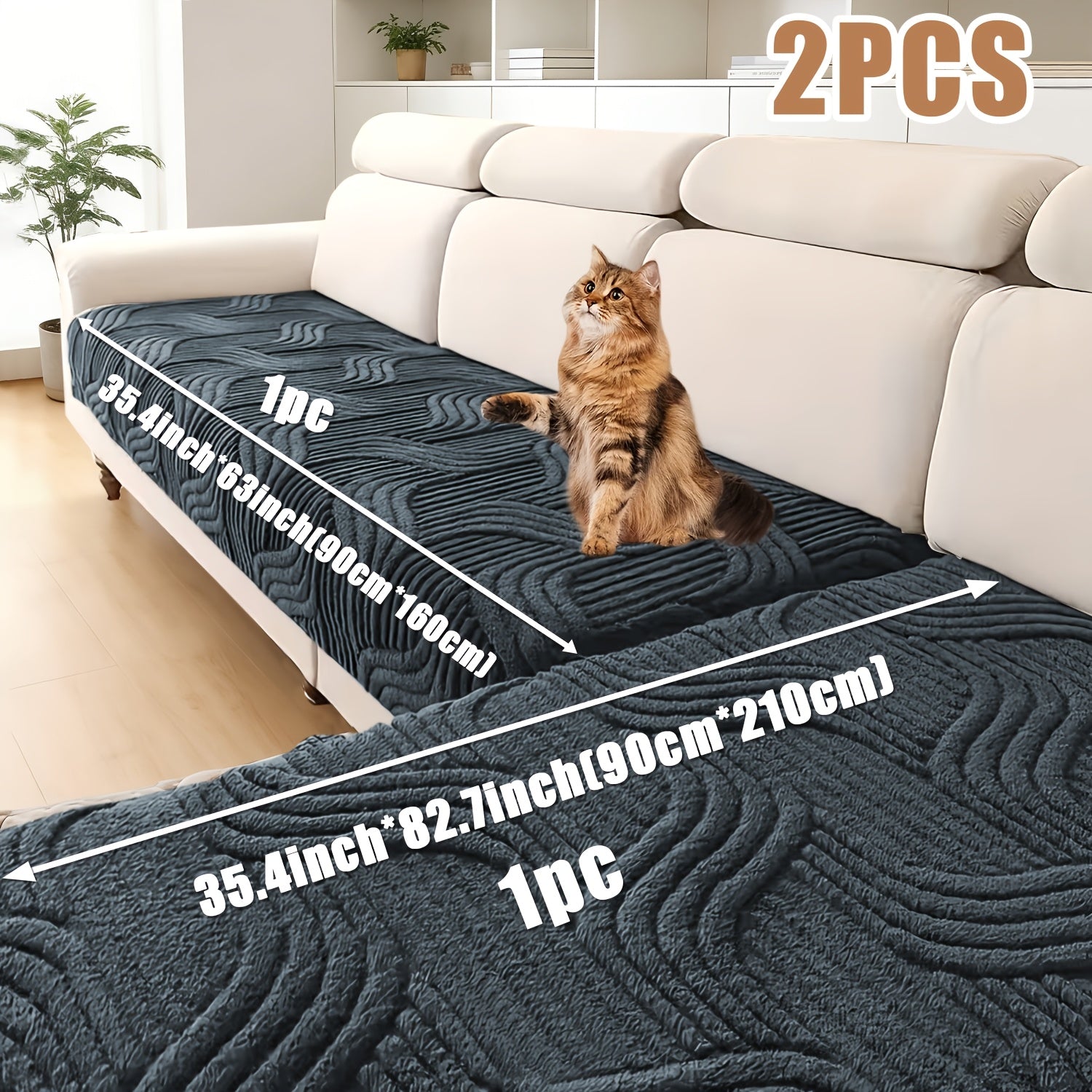 Washable L-Shaped Sofa Cover detail view 17 for Australian shoppers