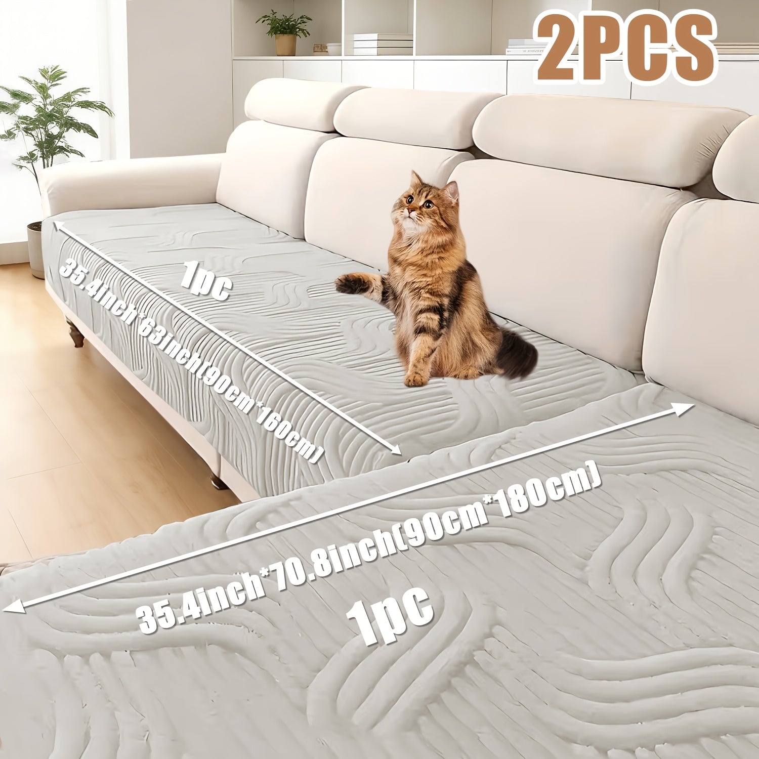 Washable L-Shaped Sofa Cover detail view 19 for Australian shoppers