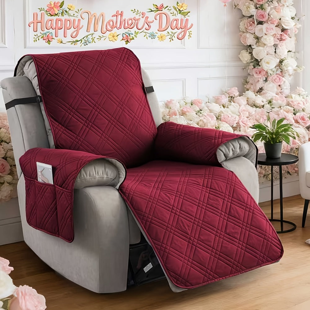 Washable Recliner Chair Cover - living room furniture protection – alternate product view