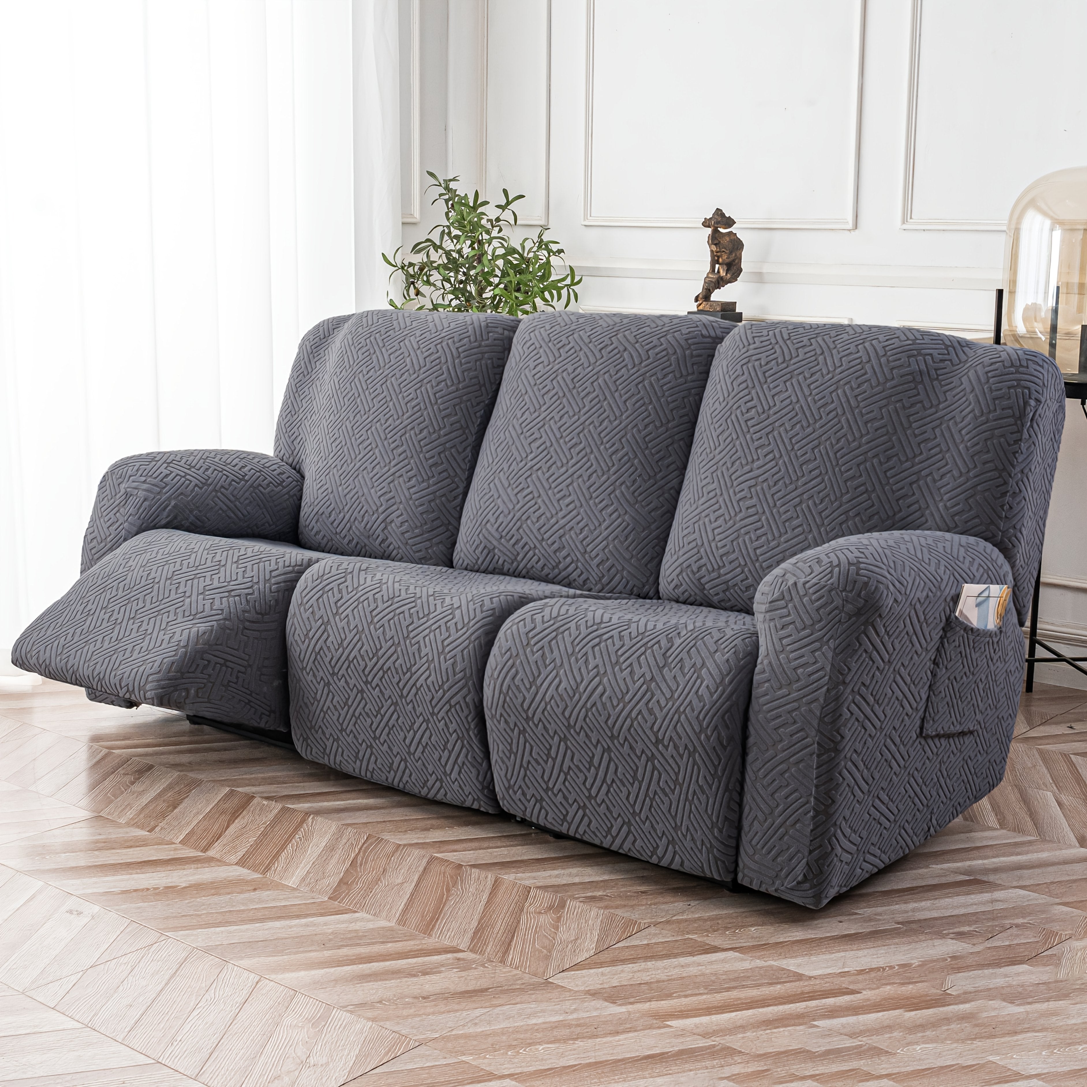 Washable Spandex Sofa Slipcover product detail 24
