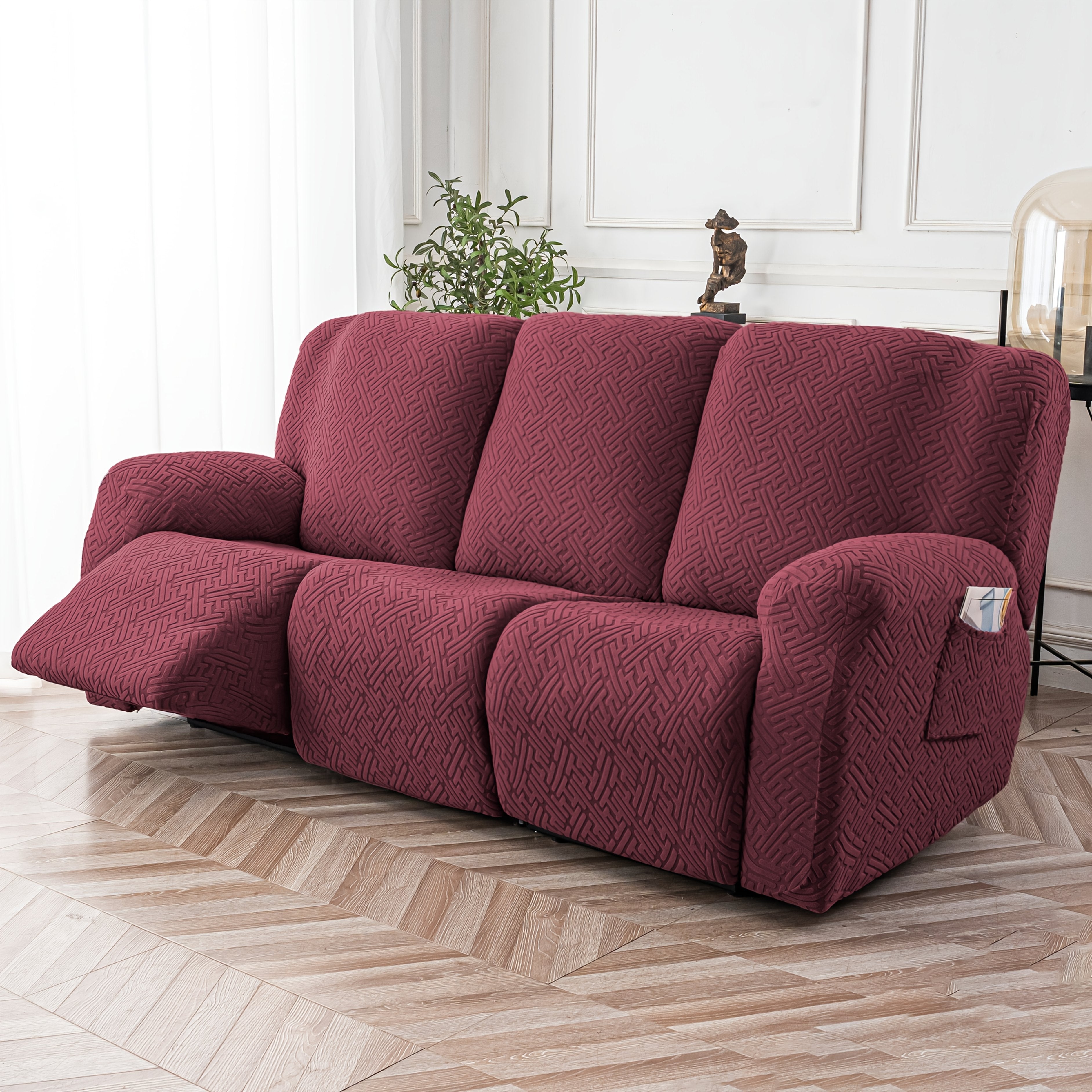 Washable Spandex Sofa Slipcover product detail 26