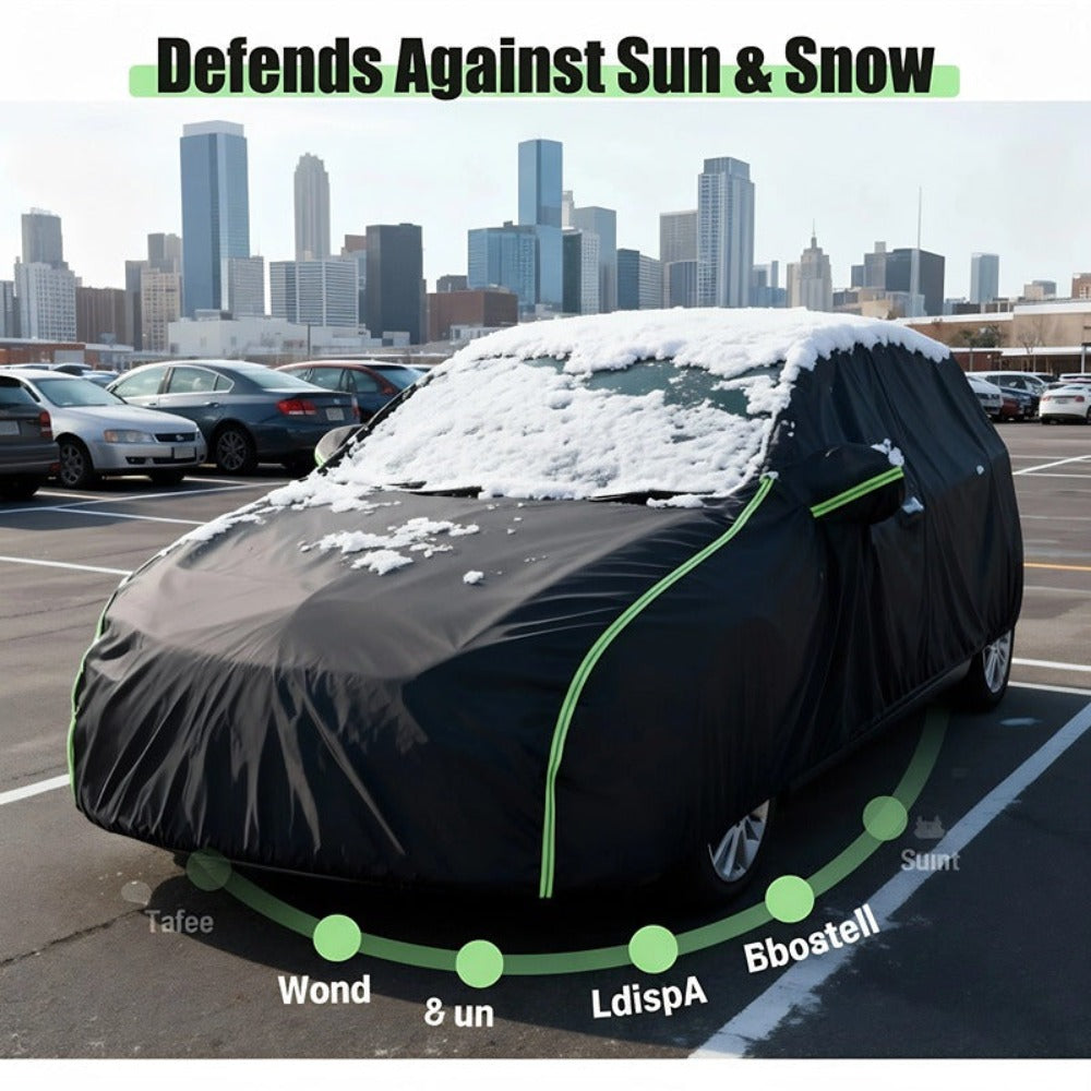 Waterproof All-Weather Car Cover – Road-Ready for Cars and SUVs – additional product view 26