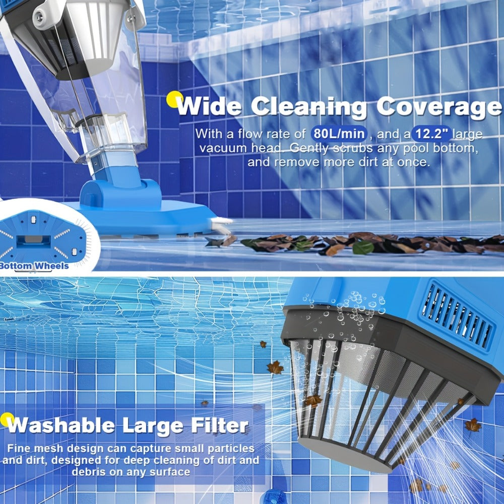 Cordless Handheld Pool Vacuum detail view 4 for Australian shoppers