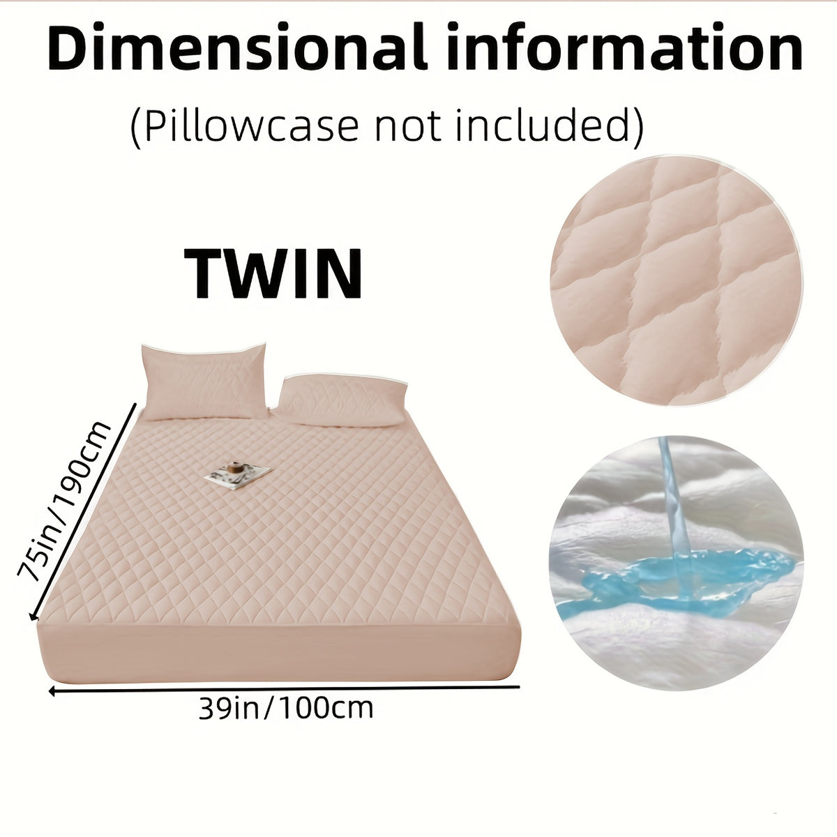Waterproof Mattress Protector - bedrooms and guest-room bedding – additional product view 43