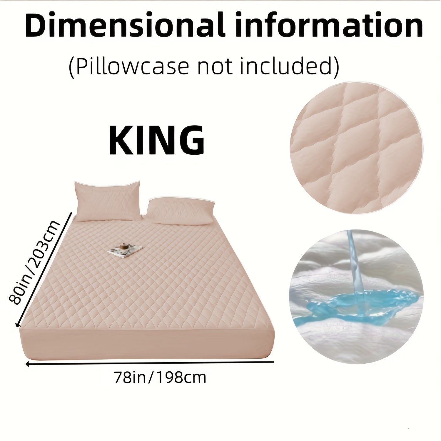 Waterproof Mattress Protector - bedrooms and guest-room bedding – additional product view 44