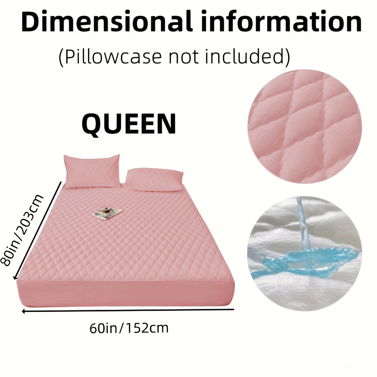 Waterproof Mattress Protector - bedrooms and guest-room bedding – additional product view 51