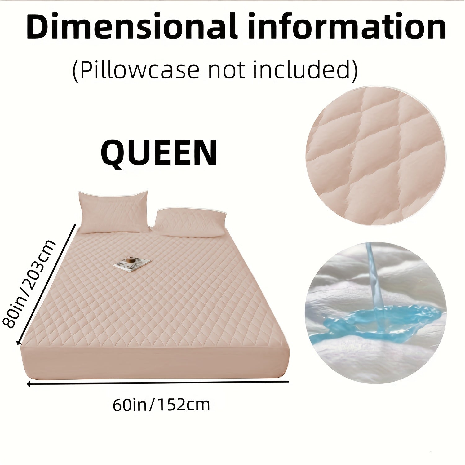 Waterproof Mattress Protector - bedrooms and guest-room bedding – additional product view 53