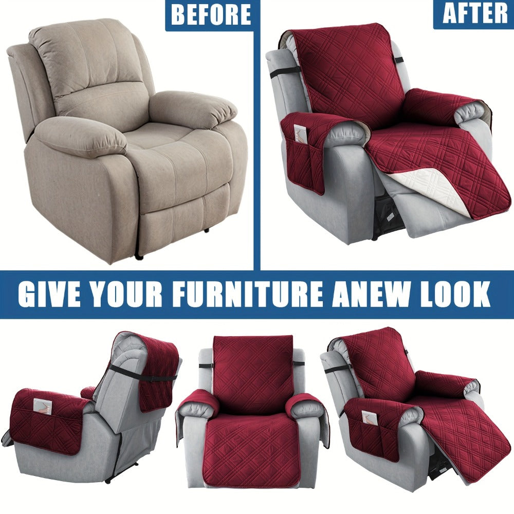 Washable Recliner Chair Cover detail view 7 for Australian shoppers