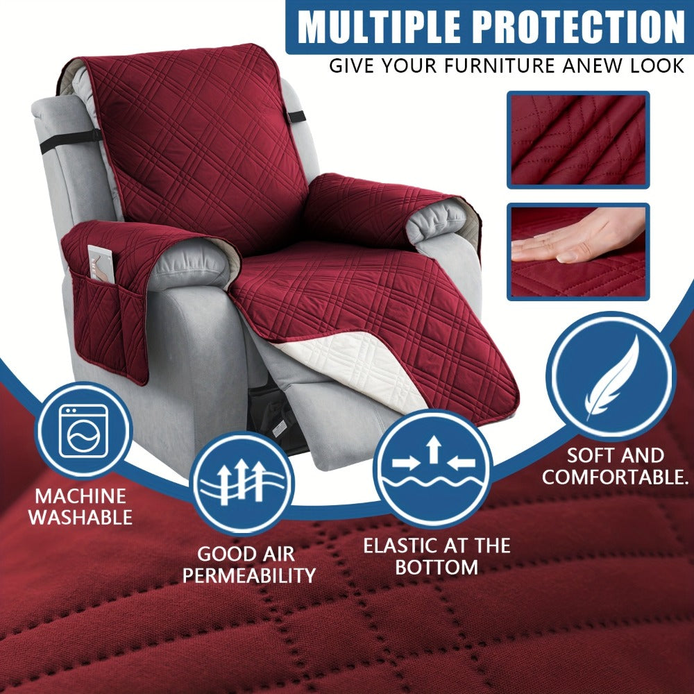 Washable Recliner Chair Cover detail view 11 for Australian shoppers