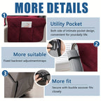 Washable Recliner Chair Cover detail view 13 for Australian shoppers