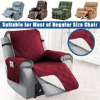 Washable Recliner Chair Cover detail view 5 for Australian shoppers