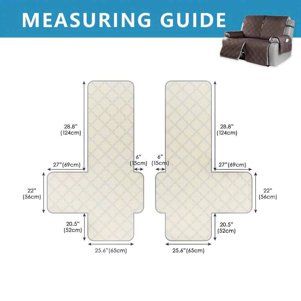 Waterproof Recliner Cover - Non-Slip Washable Furniture Protector – design and construction details