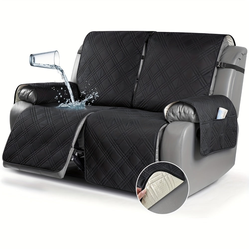 Waterproof Recliner Cover - Non-Slip Washable Furniture Protector – close-up product details