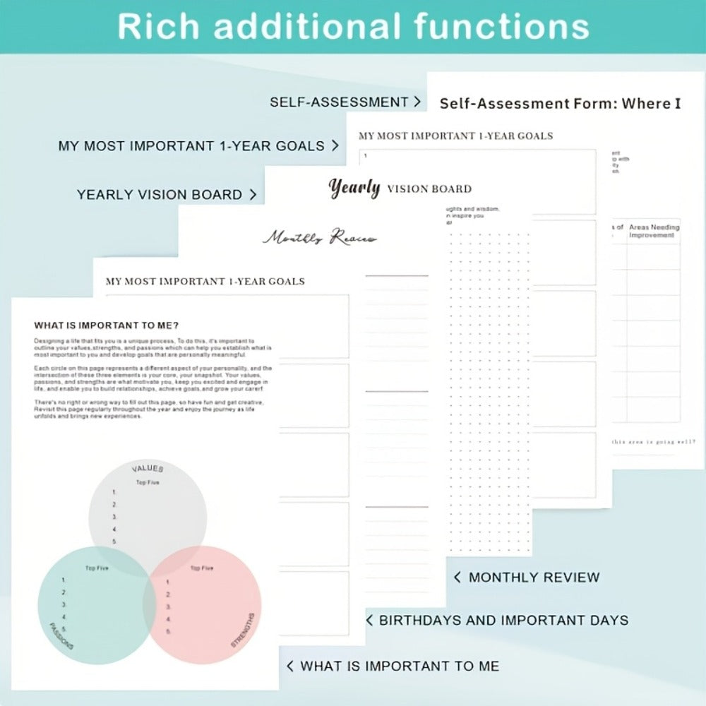 Weekly Planner Notebook detail view 6 for Australian shoppers