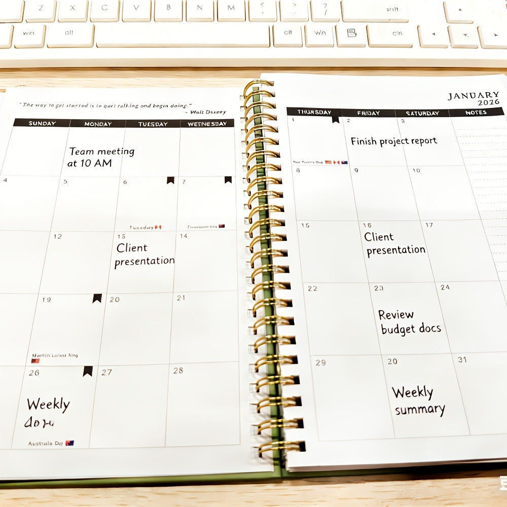 Weekly Planner Notebook detail view 7 for Australian shoppers