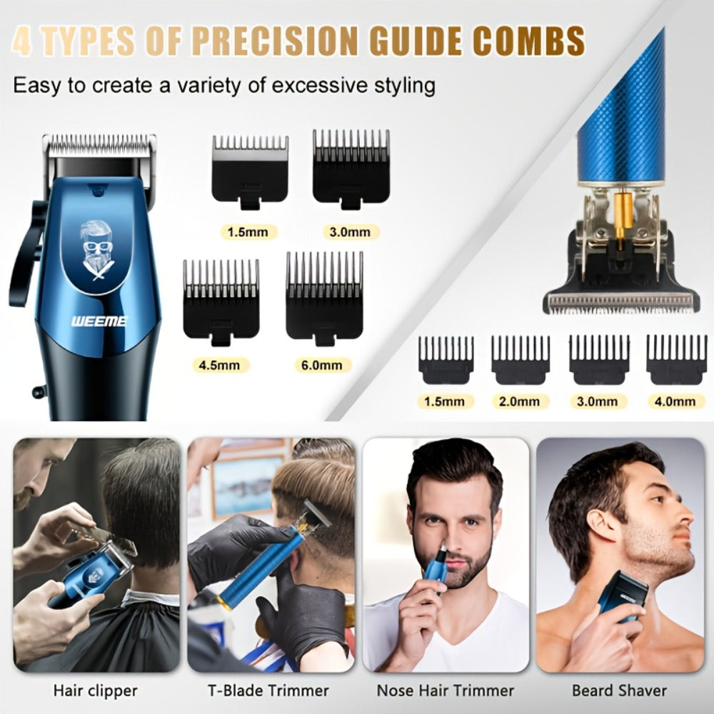 WEEME Hair and Beard Grooming Kit - Rechargeable design – additional product view 10