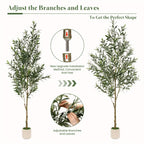 White Artificial Indoor Tree product detail 12