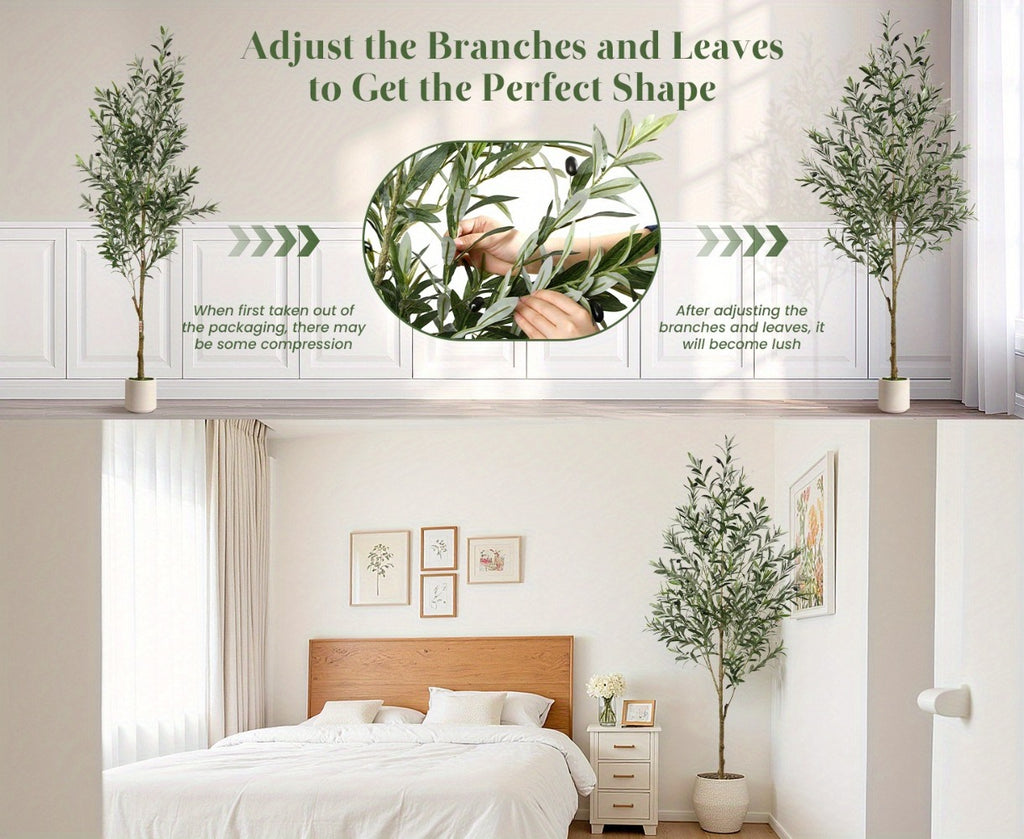 White Artificial Indoor Tree product detail 20