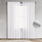White Curtain Panel Set product detail 12