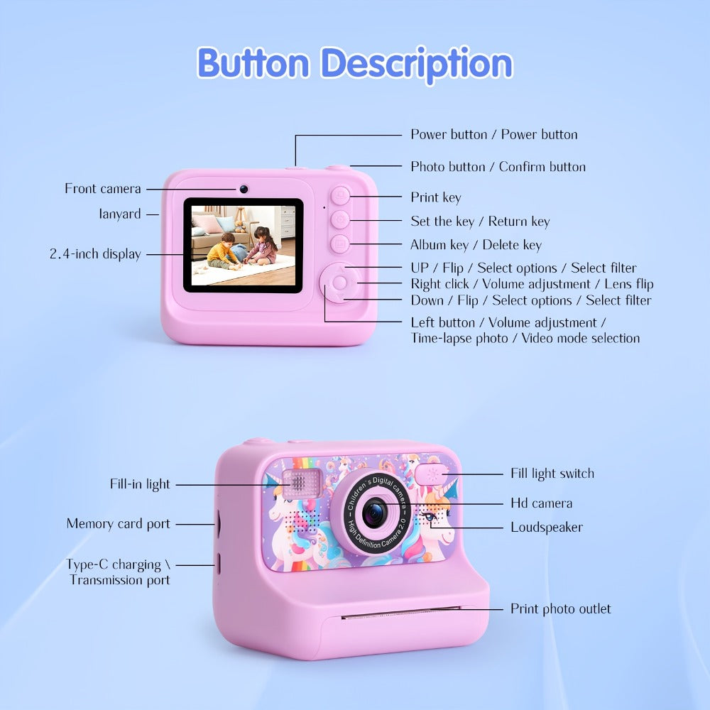 Instant Print Kids Camera detail view 7 for Australian shoppers