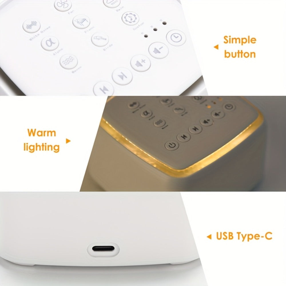 White Noise Sound Machine with Night Light detail view 7 for Australian shoppers