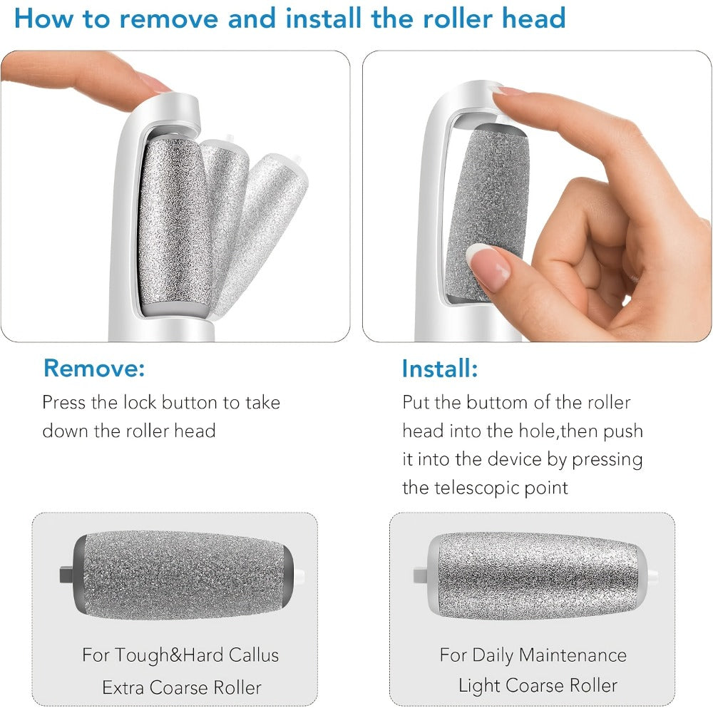 Rechargeable Electric Foot File detail view 6 for Australian shoppers