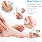 Rechargeable Electric Foot File detail view 7 for Australian shoppers