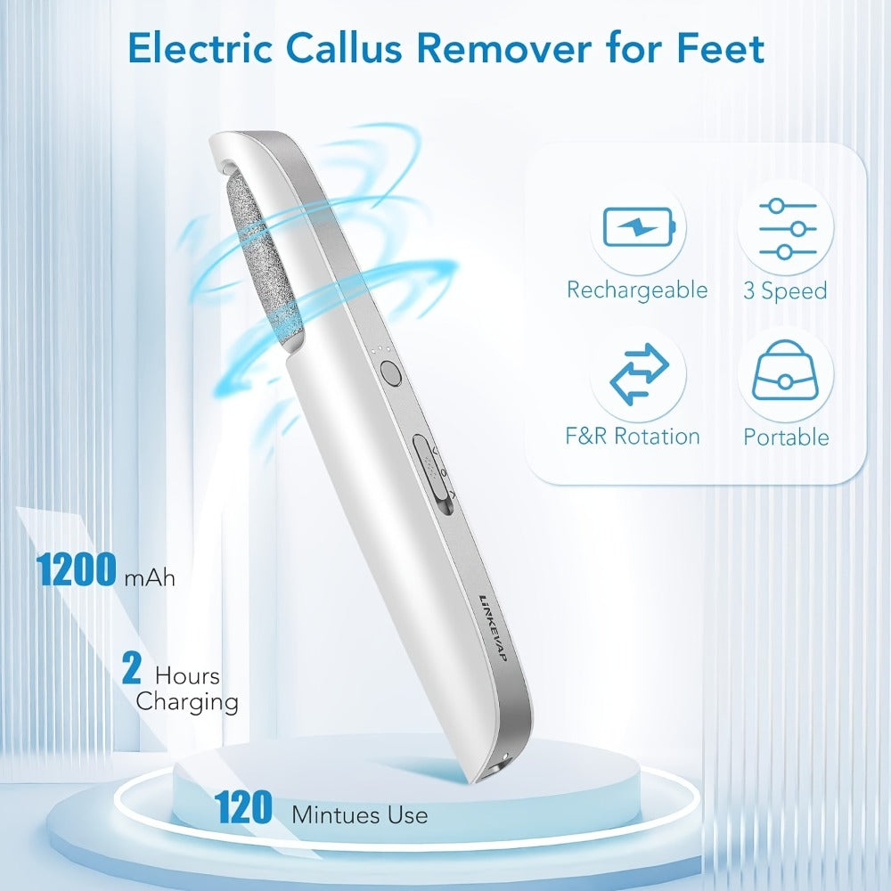 Rechargeable Electric Foot File detail view 5 for Australian shoppers