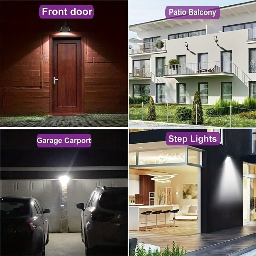 Wide-Angle 90 LED Solar Motion Sensor Street Light product detail 5