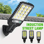 Wide-Angle 90 LED Solar Motion Sensor Street Light for the stated outdoor use