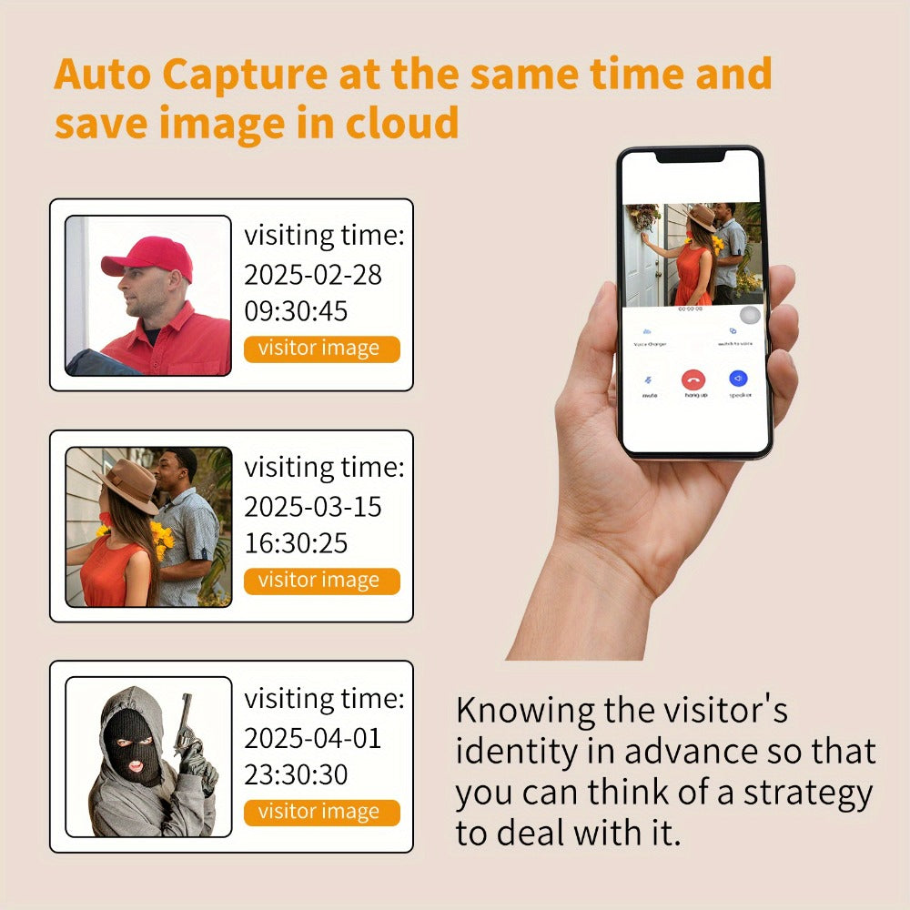 Rechargeable Wi-Fi Video Doorbell detail view 8 for Australian shoppers