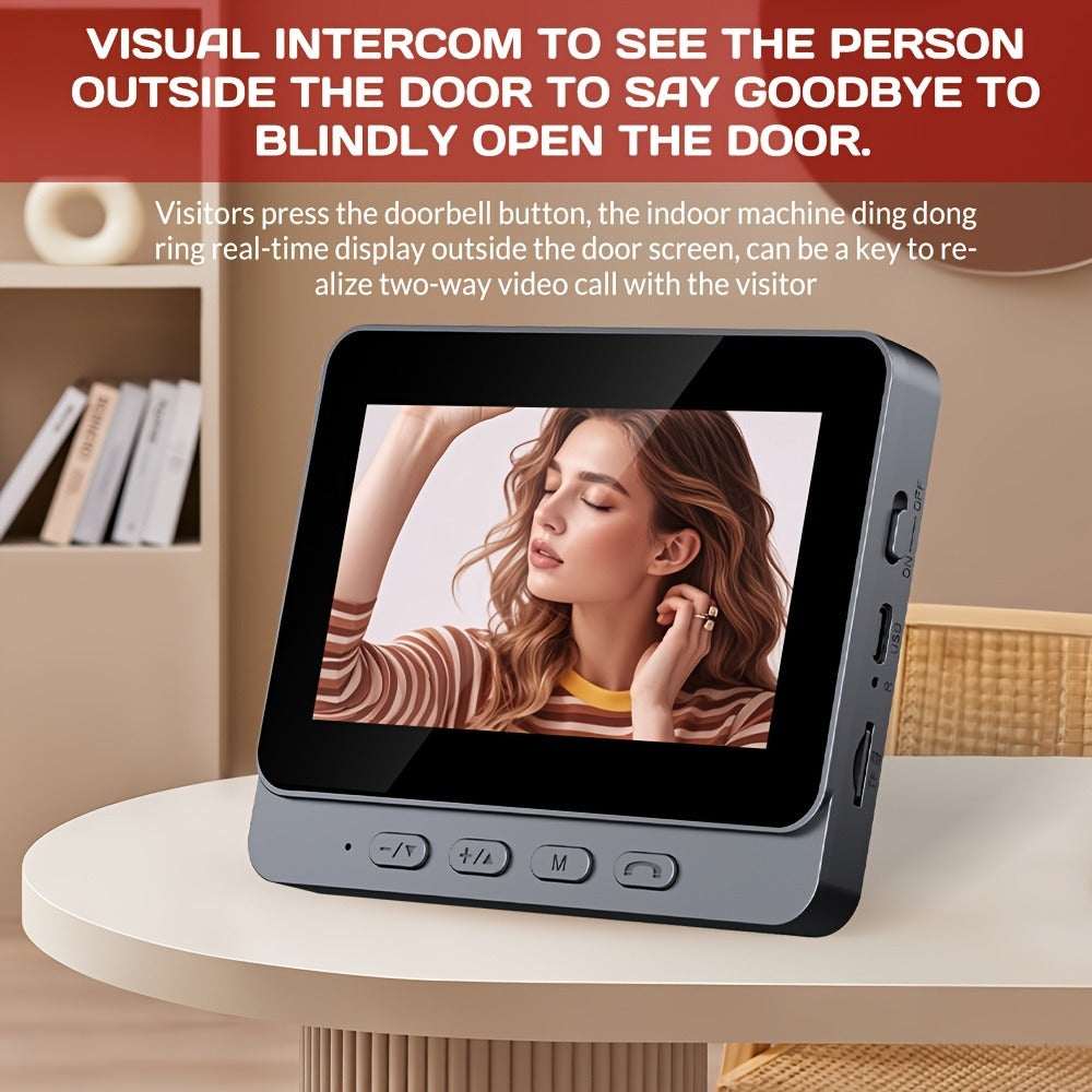 Wireless Video Doorbell with 4.3-Inch Screen product detail 6