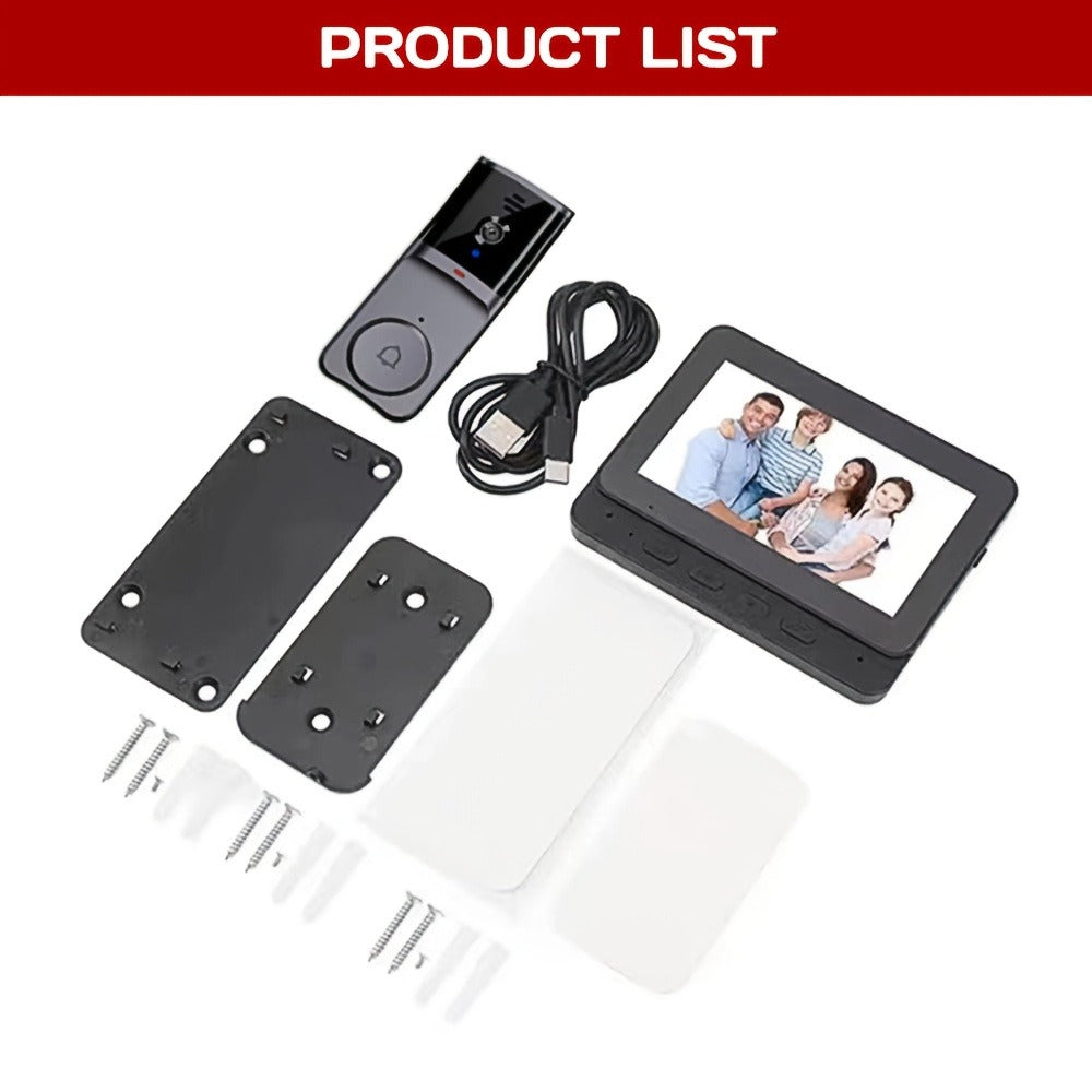 Wireless Video Doorbell with 4.3-Inch Screen product detail 8